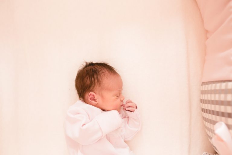 pretty in pink | { a newborn story } |  belleville il newborn photographer