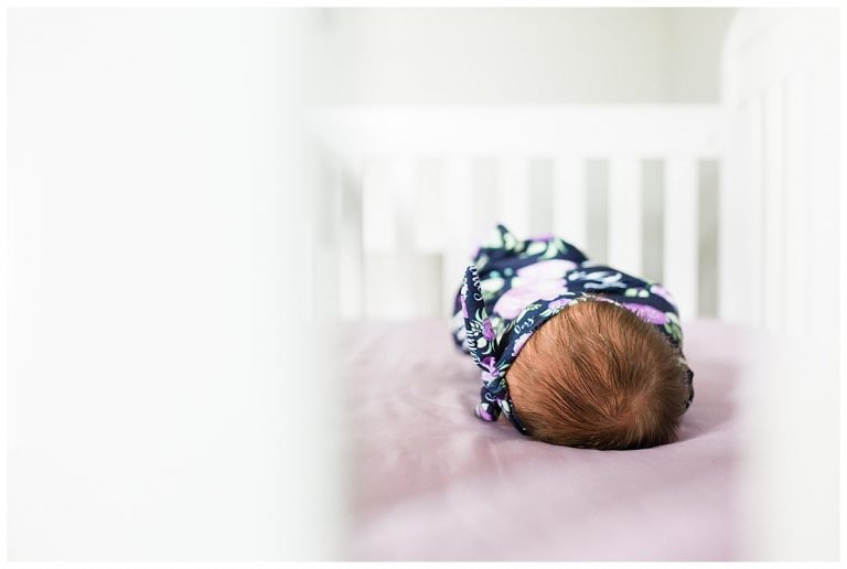 a little sister | aviston newborn photographer