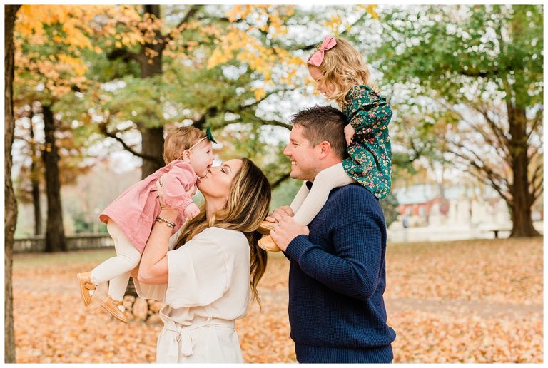 a daddy + his gals | st louis family photographer