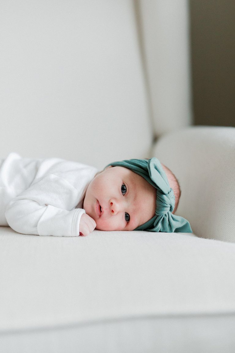 A WINTER BABY GIRL | CLINTON COUNTY NEWBORN PHOTOGRAPHER