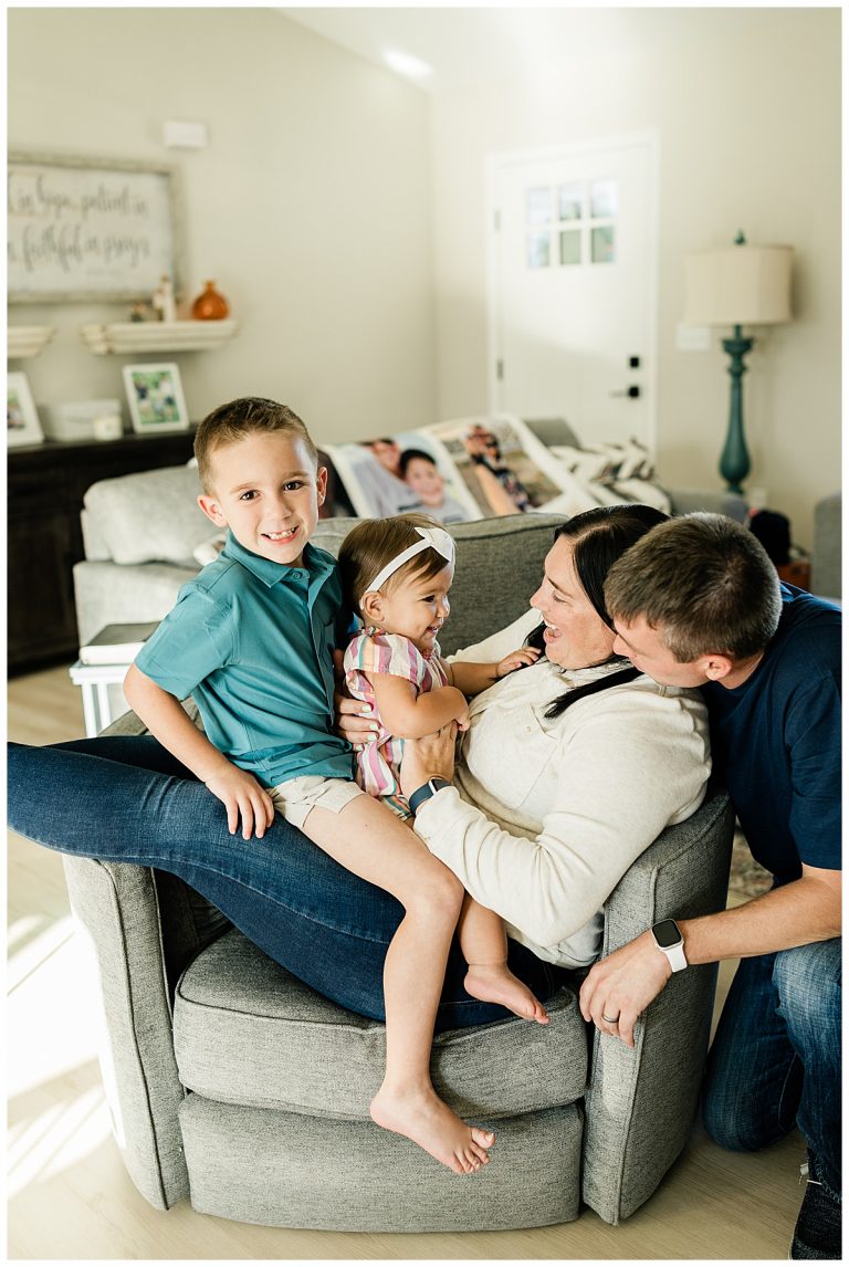 HOME WITH US | CLINTON COUNTY FAMILY PHOTOGRAPHER