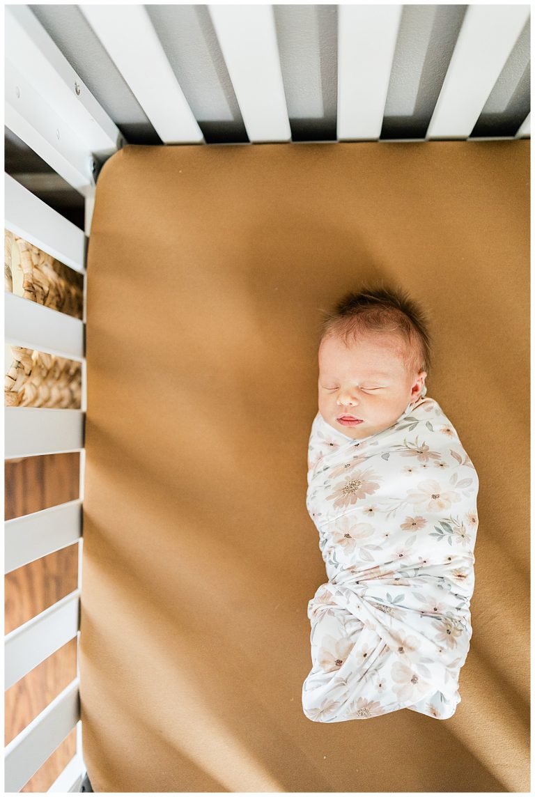A SNUGGLY MORNING | CLINTON COUNTY NEWBORN PHOTOGRAPHER